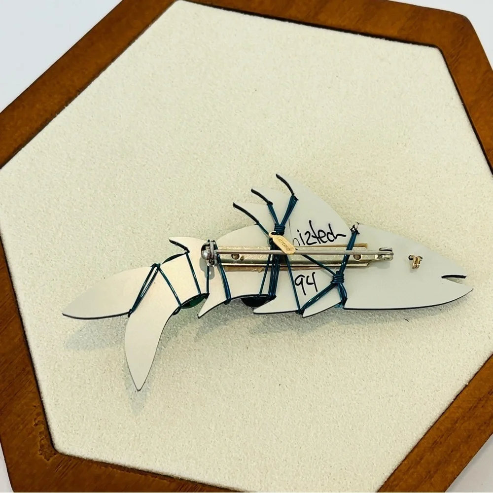 Vintage Liztech Fish Brooch